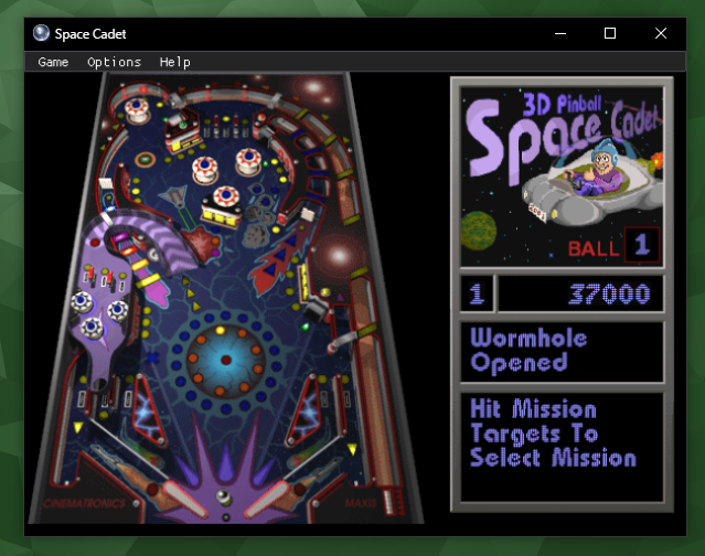Playing Space Cadet